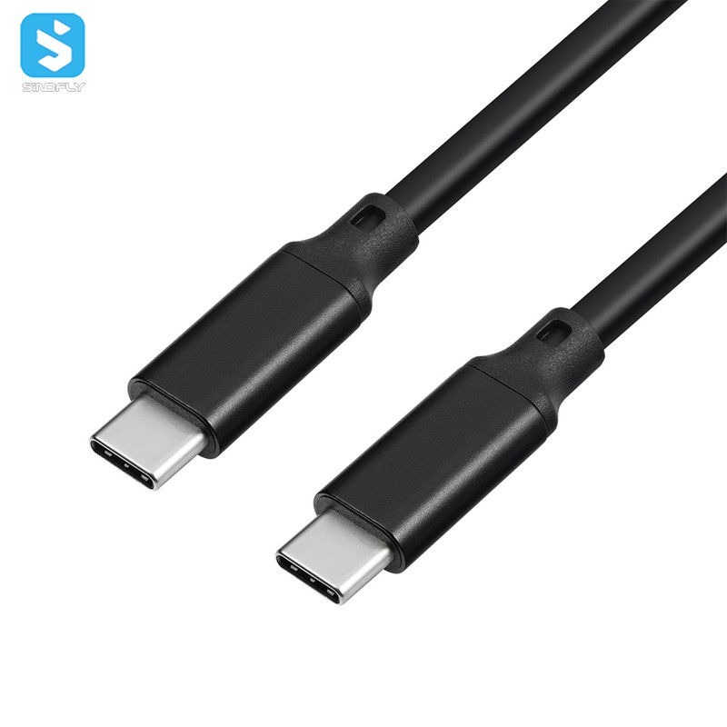 1M Fast Charge Data Line Single Head Usb Type-C PD Line USB-C Charging Line Metal Shell USB3.1Gen2 Video Line Emark 5A 100W,SF-C02
